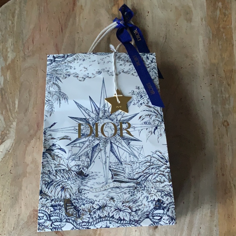 DIOR Artsy Paper Shopping bag w/ribbon and Dior Star  - Small - Picture 6 of 7